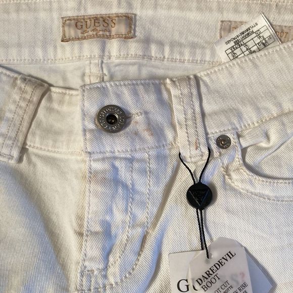Guess Daredevil-Boot white Jeans low rise. - Picture 15 of 16
